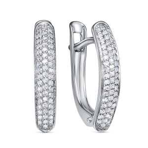 Серьги из золота с бриллиантами