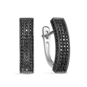 Серьги из золота с бриллиантами