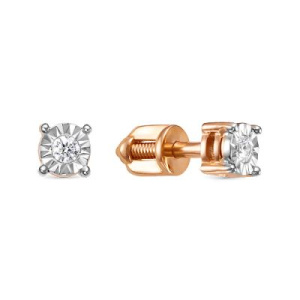 Серьги из золота с бриллиантами