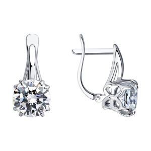 Серьги из серебра