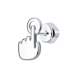 Серьги из серебра