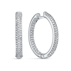 Серьги из золота с бриллиантами