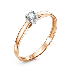 Кольцо из золота с бриллиантами