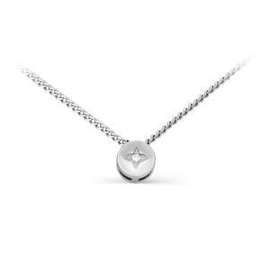 Колье из серебра