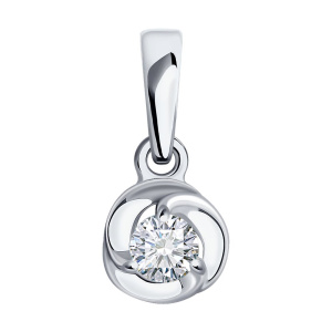 Подвеска из золота с бриллиантами