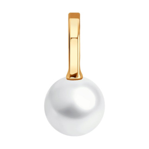 Подвеска из золота с полудрагоценными вставками