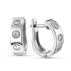 Серьги из серебра