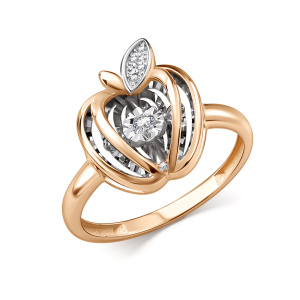 Кольцо из золота с бриллиантами