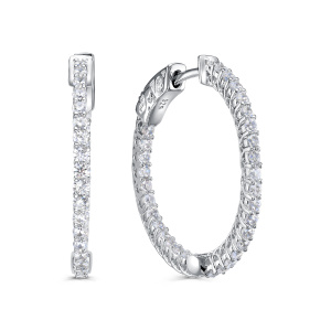 Серьги из серебра