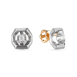 Серьги из золота с бриллиантами