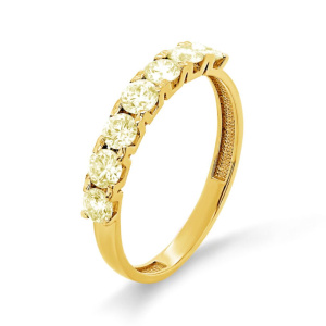 Кольцо из золота с бриллиантами