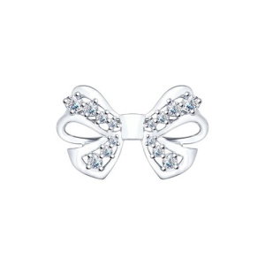 Брошь из серебра