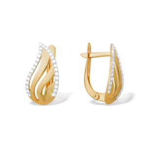 Серьги из золота