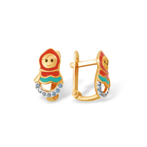 Серьги из золота