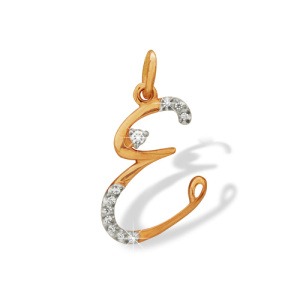 Буква из золота