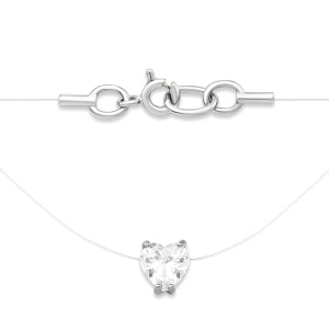 Колье из белого золота