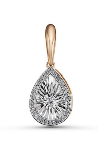 Подвеска из золота с бриллиантами