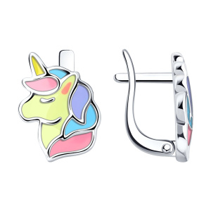 Серьги из серебра