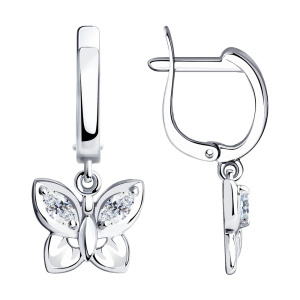 Серьги из серебра