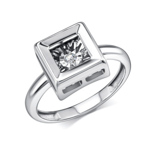 Кольцо из золота с бриллиантами