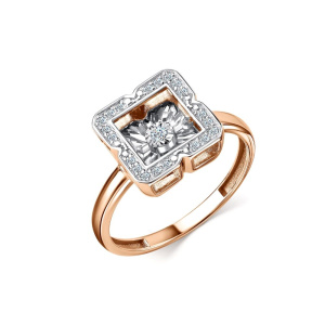 Кольцо из золота с бриллиантами