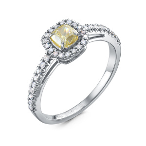 Кольцо из золота с бриллиантами