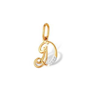 Буква из золота