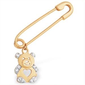 Брошь из золота