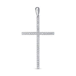 Крест из золота с бриллиантами