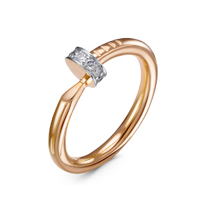 Кольцо из золота с бриллиантами