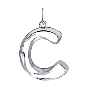 Буква из серебра