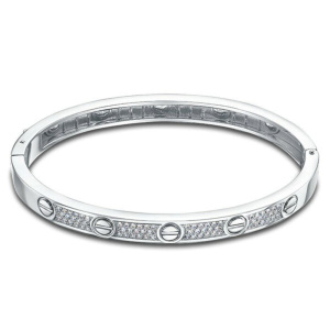 Браслет из белого золота