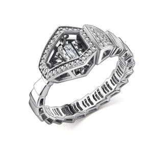 Кольцо из золота с бриллиантами