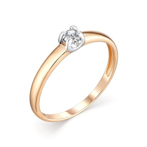 Кольцо из золота с бриллиантами