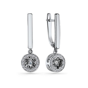 Серьги из золота с бриллиантами