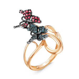 Кольцо из золота Premium