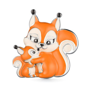 Брошь из серебра