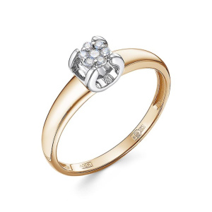 Кольцо из золота с бриллиантами