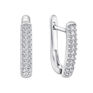 Серьги из золота с бриллиантами