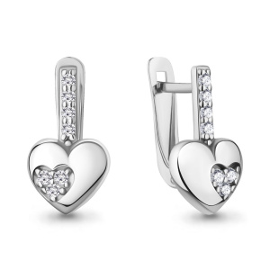 Серьги из серебра