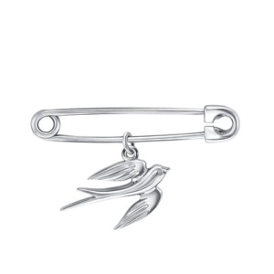 Брошь из серебра