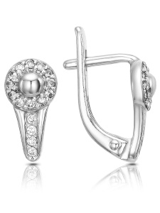 Серьги из серебра