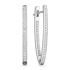 Серьги из золота с бриллиантами