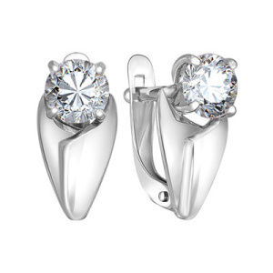 Серьги из серебра