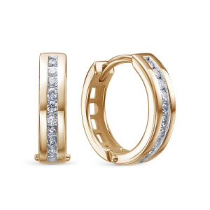 Серьги из золота с бриллиантами