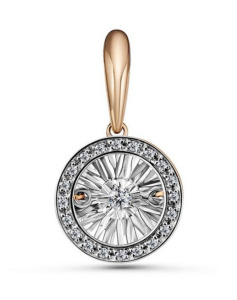 Подвеска из золота с бриллиантами