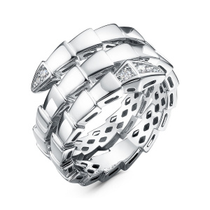 Кольцо из золота с бриллиантами