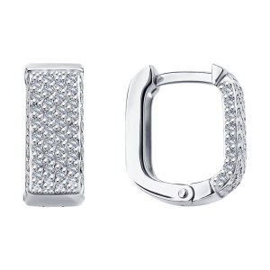 Серьги из золота с бриллиантами