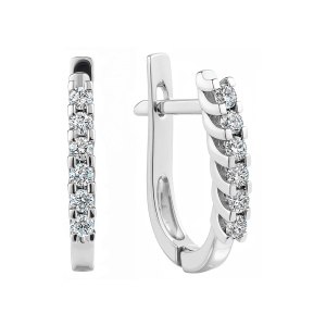 Серьги из золота с бриллиантами