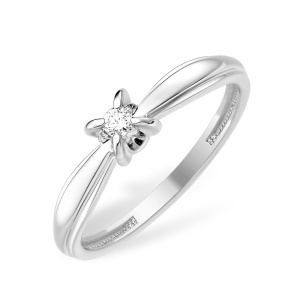 Кольцо из золота с бриллиантами